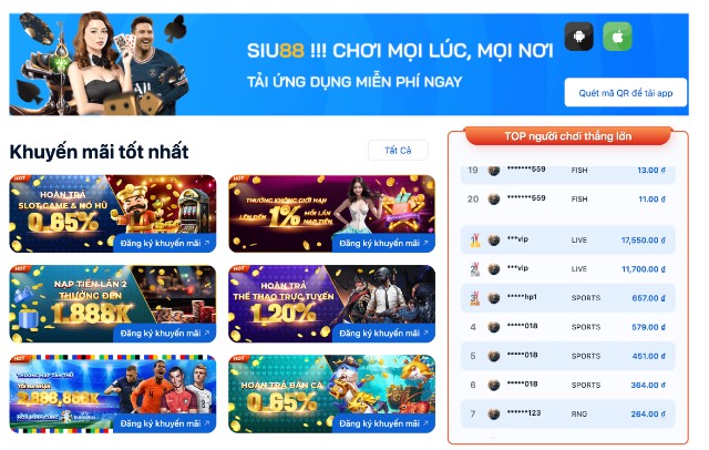 Tầm nhìn Siu88 là vươn xa ra toàn cầu