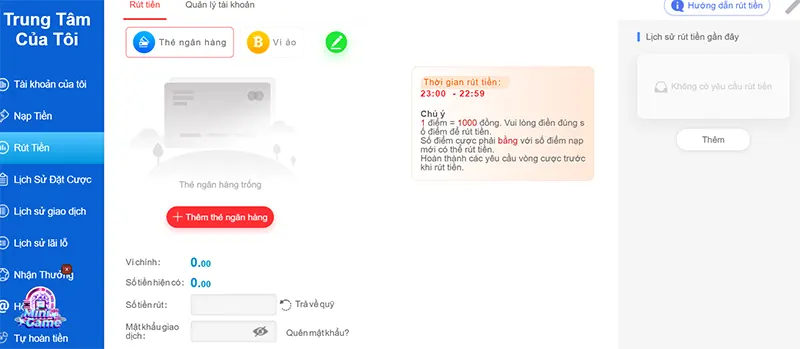 Những yếu tố cần chuẩn bị trước khi thực hiện rút tiền tại nhà cái Siu88 